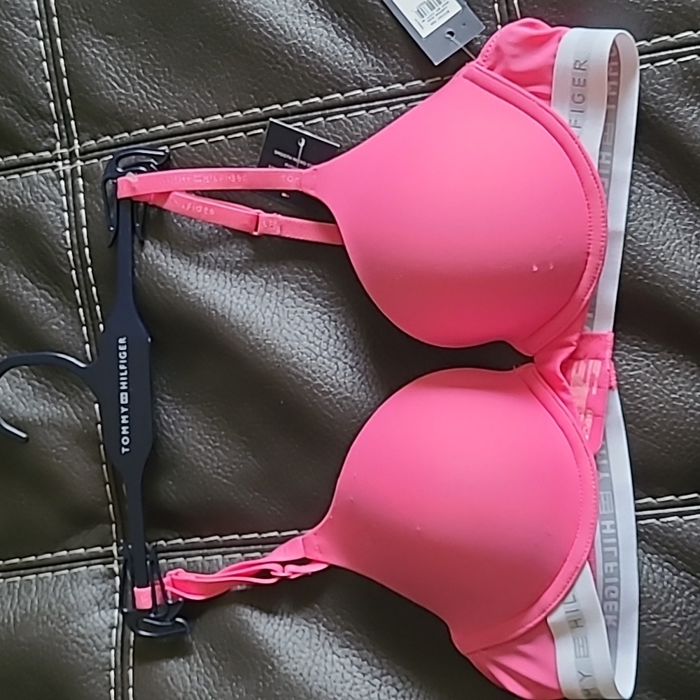 Tommy Hilfiger Pink Push UP Bra